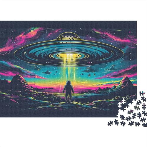 UFO Puzzlespiel 1000 Teile Puzzle Für Erwachsene Und Kinder Ab 14 Jahren, Puzzle-Motiv Erwachsenen Puzzlespiel Puzzel 1000pcs (75x50cm) von DUABELPHF