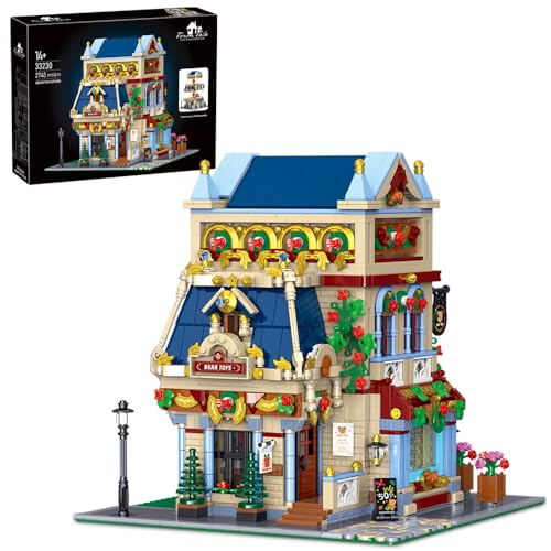 DUANT 33230 Bear Toy House Block Set, 2745 Klemmbausteine Technik Modular Urban Street Building Haus, MOC Spielzeug für Erwachsene Geschenk Sammlermodell von DUANT