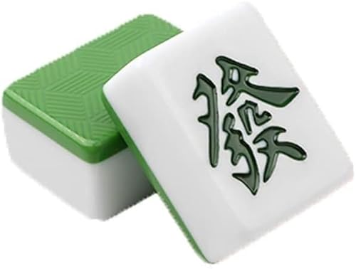 DUBTEDHOU Klassisches chinesisches Mahjong-Spiel-Set, Mahjong Hochwertiger großer Mahjong mit 144 gravierten Spielsteinen, for Mahjong-Spielsteine ​​im chinesischen Stil(42#) von DUBTEDHOU