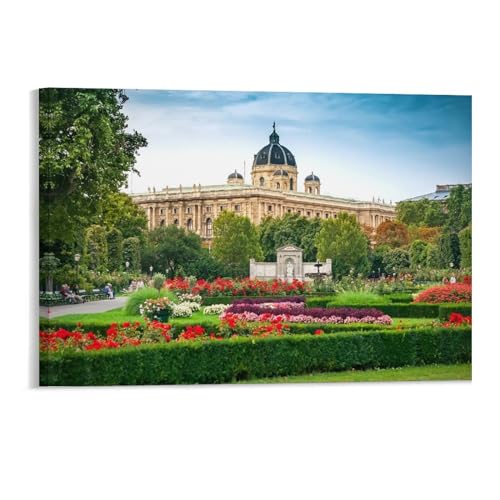 1000 Stücke，Der Volksgarten in Wien, Österreich，Erwachsene kreative Geschenk-Dekomprimierung Puzzlen Cartoon Lernspielzeug for Kinder-Tagesgeschenke,Papierpuzzle（38x26cm）-237 von DUDOK