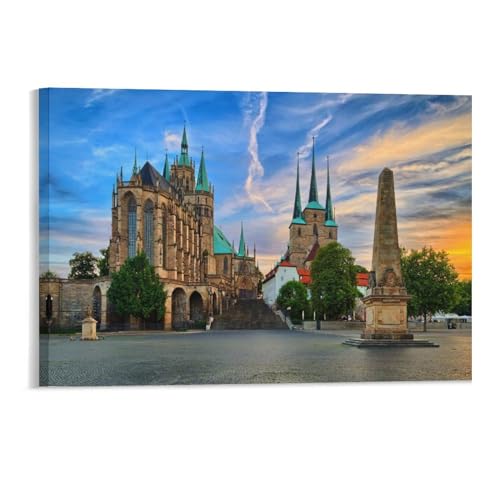 Dom von Erfurt，1000 Teile Puzzles,Papierpuzzle Puzzles Spiel,Entspannung Puzzle Spiele,mentale Übung Puzzle,Anime Für Jugendliche Und Erwachsene Geschenke 1000pcs（50x70cm）-196 von DUDOK