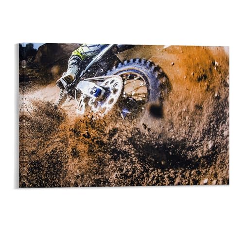 Puzzle 1000 Stück，Nahaufnahme des Motocross，Holz Für Erwachsene Kinder Spiele Lernspielzeug（75x50cm）-58 von DUDOK