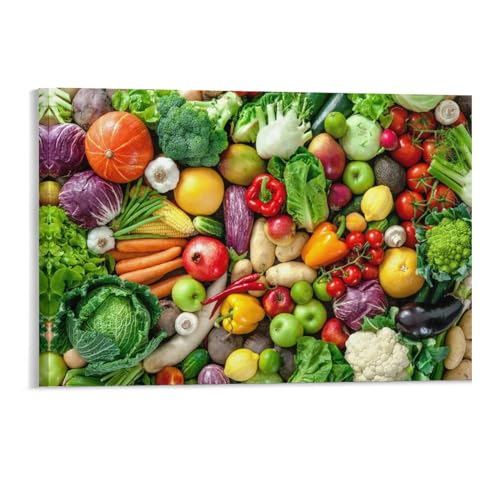 Sortiment von frischem Obst und Gemüse，1000 Teile Puzzles,Papierpuzzle Puzzles Spiel,Entspannung Puzzle Spiele,mentale Übung Puzzle,Anime Für Jugendliche Und Erwachsene Geschenke 1000pcs（38x26cm）-220 von DUDOK