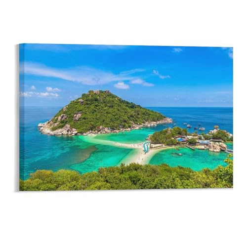 Thailand an einem Sommertag，Puzzles 1000 Teile für Erwachsene, Klassische Puzzle Jungen Mädchen Puzzle Herausfordernde Und Schwierige Rätsel für Erwachsene Und Jugendliche（38x26cm）-198 von DUDOK