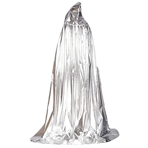 DUERDU Mit Kapuze Mantel, Unisex Erwachsener Halloween-Mantel mit Hut, Reversible Kapuze Erwachsene Vampire Cape Cloak // 58 von DUERDU