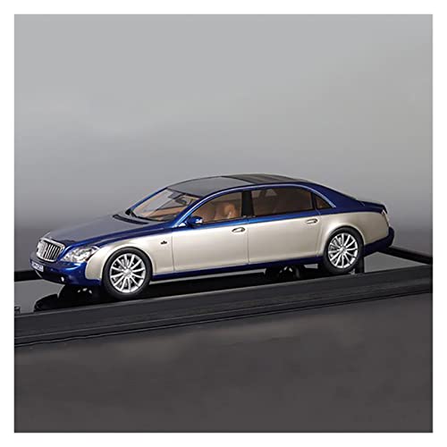 1 18 Diecast Fahrzeug Für Maybach 62S Landaulet Simulation Legierung Luxusautomodell Sammlerstücke Aus Metall Druckgussmodelle Motorfahrzeuge(Blau) von DUEVEL