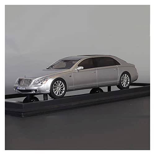 1 18 Diecast Fahrzeug Für Maybach 62S Landaulet Simulation Legierung Luxusautomodell Sammlerstücke Aus Metall Druckgussmodelle Motorfahrzeuge(Silber) von DUEVEL