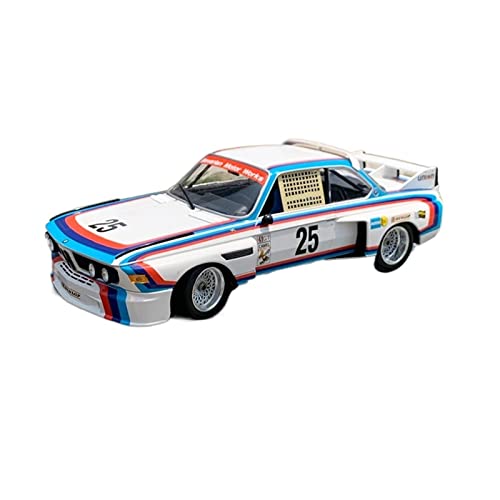 1 18 Fit Für BMW 3.0 CSL NO.5 1975 Legierung Automodell Sammlung Souvenir Ornamente Display Fahrzeug Spielzeug Geschenk Druckgussmodelle Motorfahrzeuge von DUEVEL