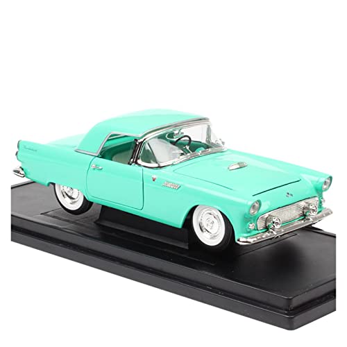 1 18 Für 1955 Ford Thunderbird Cabrio Legierung Druckguss Simulation Automodell Statische Dekoration Sammlung Geschenk Druckgussmodelle Motorfahrzeuge(A) von DUEVEL