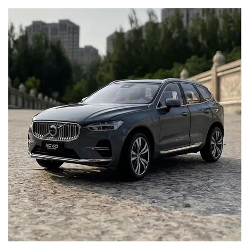 1 18 Für 2023 XC60 SUV Legierung Auto Modell Simulation Fahrzeug Auto Modell Sammlung Dekoration Druckgussmodelle Motorfahrzeuge(Schwarz) von DUEVEL