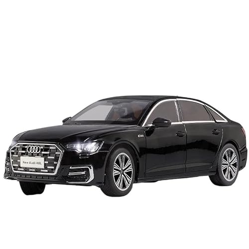 1 18 Für Audi A6 Legierung Auto Diecast Spielzeug Metall Fahrzeug Modell Sound Und Licht Simulation Sammlung Spielzeug Druckgussmodelle Motorfahrzeuge(Schwarz) von DUEVEL