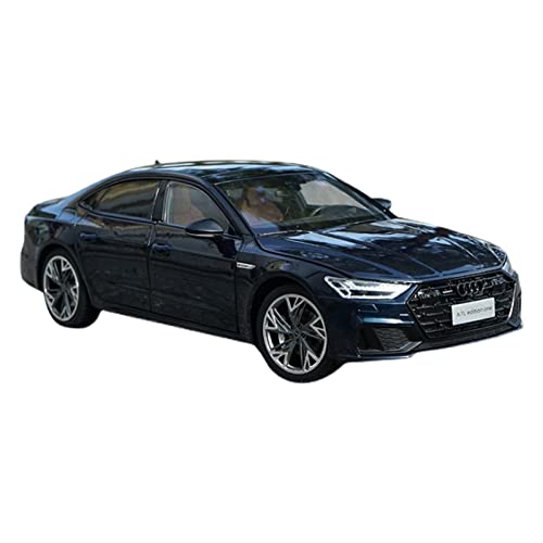 DUEVEL 1 18 Für Audi A7L Legierung Automodell Druckguss Metall Fahrzeug Simulation Erwachsenes Sammlerstück Souvenir Druckgussmodelle Motorfahrzeuge(Blau) von DUEVEL