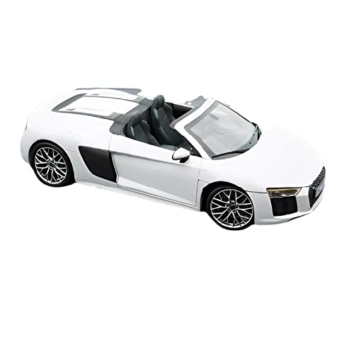 1 18 Für Audi R8 V10 Plus Spyder Cabrio Roadster Alloy Diecast Automodell Spielzeugauto Sammlung Druckgussmodelle Motorfahrzeuge(B) von DUEVEL