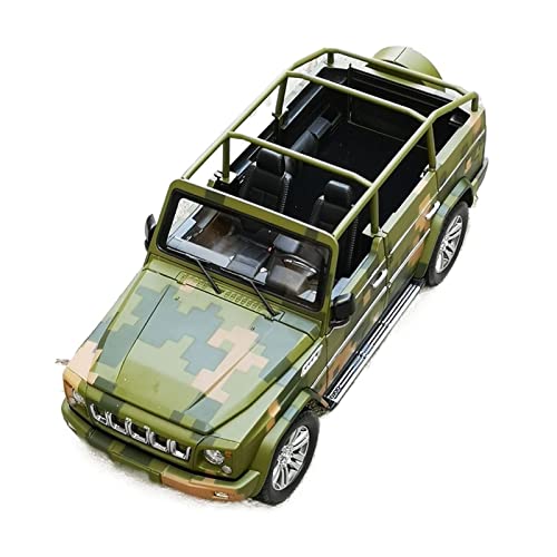 1 18 Für Beiqi BJ80 Camouflage Geländewagen Legierung Druckguss Modell Sammlung Display Geschenk Druckgussmodelle Motorfahrzeuge von DUEVEL