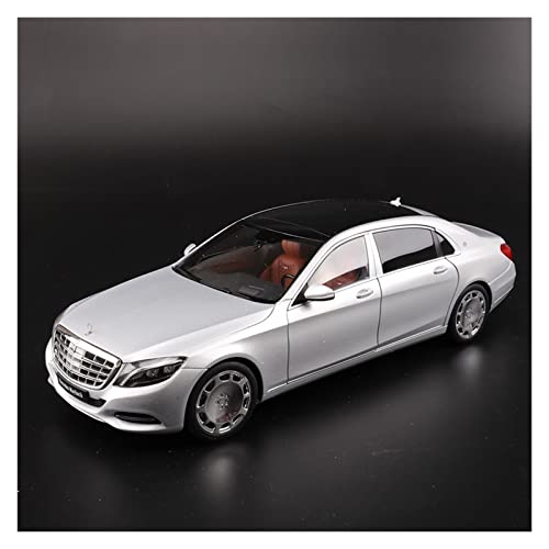 DUEVEL 1 18 Für Benz Maybach S600 Simulation Legierung Luxus Auto Modell Statische Fahrzeug Sammlung Souvenirs Druckgussmodelle Motorfahrzeuge(Rot) von DUEVEL