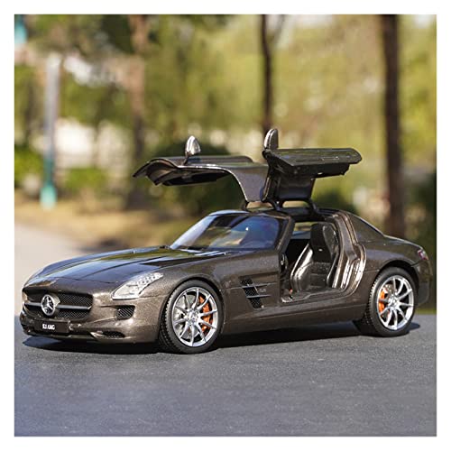 DUEVEL 1 18 Für Benz SLS AMG Legierung Sportwagen Modell Statische Diecast Vehicle Simulation Sammlerstück Geschenk Druckgussmodelle Motorfahrzeuge von DUEVEL