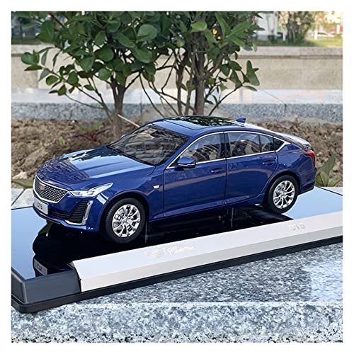 1 18 Für Cadillac CT5 2021 Simulation Automodell Diecast Alloy Vehicle Collection Ornament Souvenir Druckgussmodelle Motorfahrzeuge von DUEVEL