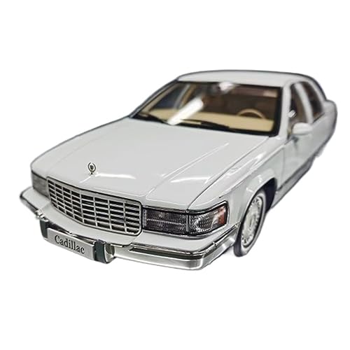 1 18 Für Cadillac Druckguss-Legierung Auto-Modellauto-Modellsammlung Desktop-Dekoration Geschenk Druckgussmodelle Motorfahrzeuge(Weiß) von DUEVEL