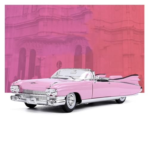 1 18 Für Cadillac Elvis, Simulations-Legierungsdruckguss-Automodell Mit Lenkgestänge, Sammlerstück, Geschenk, Spielzeugauto Für Erwachsene Druckgussmodelle Motorfahrzeuge von DUEVEL