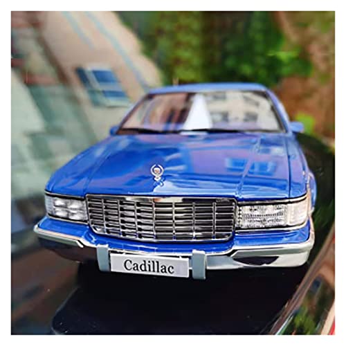 1 18 Für Cadillac Fleetwood Legierung Oldtimer-Modell Die-Cast Vehicle Simulation Adult Collectible Souvenir Druckgussmodelle Motorfahrzeuge(Blau) von DUEVEL