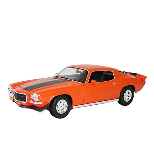 1 18 Für Camaro 1971 Oldtimer Legierung Druckguss Simulation Automodell Junge Geburtstagsgeschenk Druckgussmodelle Motorfahrzeuge(B) von DUEVEL