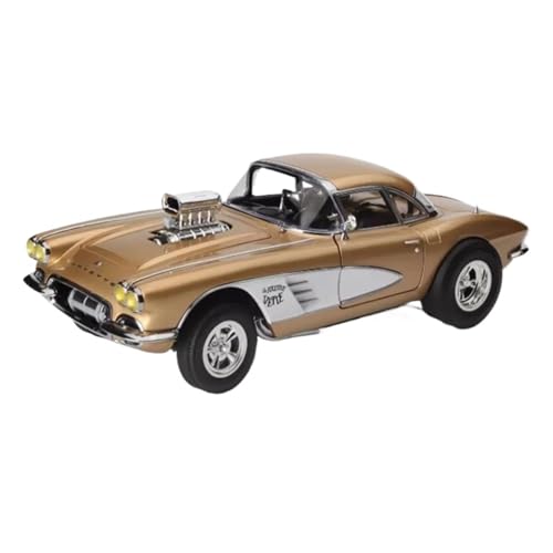 1 18 Für Chevrolet Corvette 1961 Legierung Automodell Statische Sammlung Dekoriert Souvenir Geschenk Hobby Spielzeug Druckgussmodelle Motorfahrzeuge von DUEVEL