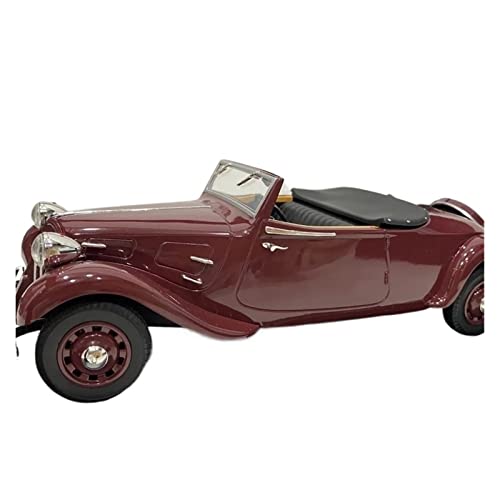 1 18 Für Citroen Traction Cabriolet Statische Vintage Diecast Simulation Metalllegierung Modellauto Sammlung Druckgussmodelle Motorfahrzeuge von DUEVEL