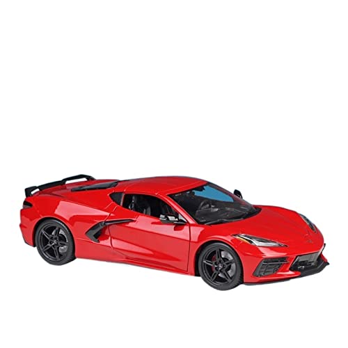 1 18 Für Corvette Stingray Coupe C8 Diecast Simulation Legierung Automodell Sammeln Sie Geschenke Spielzeug Druckgussmodelle Motorfahrzeuge(B) von DUEVEL