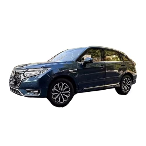 1 18 Für Dongfeng Honda URV 370 AWD 2023 Off-Road SUV Proportional Druckguss Auto Modell Display Druckgussmodelle Motorfahrzeuge(Schwarz) von DUEVEL