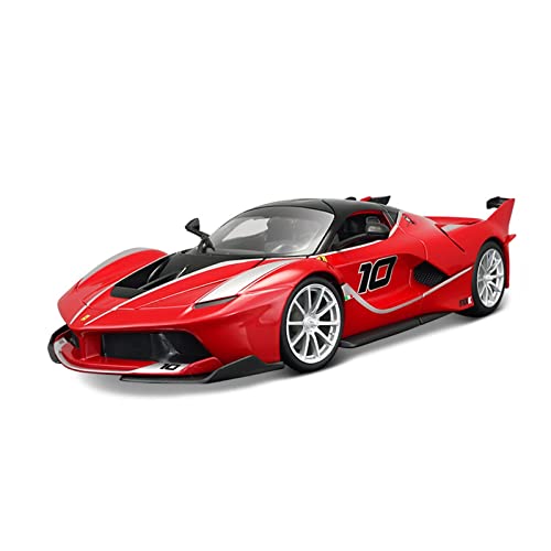 1 18 Für Ferrari FXXK Roter Supersportwagen Alloy Diecast Statisches Modellauto Ornament Spielzeug Druckgussmodelle Motorfahrzeuge von DUEVEL