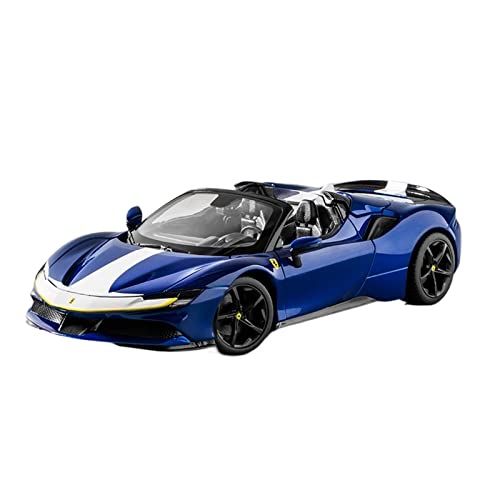 1 18 Für Ferrari SF90 Spider Legierung Druckgussmodell Simulation Statische Autosammlung Ornament Geschenk Druckgussmodelle Motorfahrzeuge(A) von DUEVEL