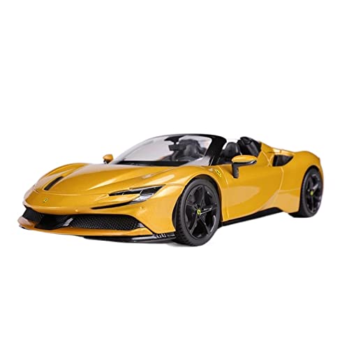 1 18 Für Ferrari SF90 Spider Legierung Druckgussmodell Simulation Statische Autosammlung Ornament Geschenk Druckgussmodelle Motorfahrzeuge(C) von DUEVEL