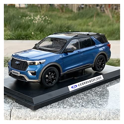 1 18 Für Ford Explorer SUV Simulation Diecast Metal Automodell Erwachsene Sammlung Souvenir Ornamente Display Druckgussmodelle Motorfahrzeuge von DUEVEL