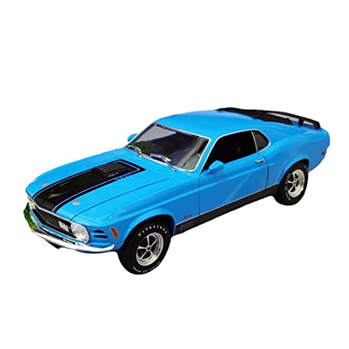 1 18 Für Ford Mustang Mach 1 1970 Sportwagen Diecast Simulation Metalllegierung Modellauto Spielzeug Sammlung Druckgussmodelle Motorfahrzeuge(A) von DUEVEL