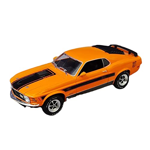 1 18 Für Ford Mustang Mach 1 1970 Sportwagen Diecast Simulation Metalllegierung Modellauto Spielzeug Sammlung Druckgussmodelle Motorfahrzeuge(B) von DUEVEL