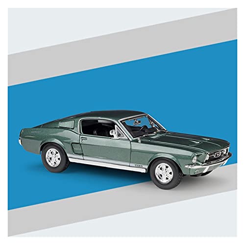 1 18 Für Ford Mustang Sportwagen Simulation Legierung Automodell Erwachsene Sammlung Display Spielzeug Handwerk Geschenke Druckgussmodelle Motorfahrzeuge(8) von DUEVEL