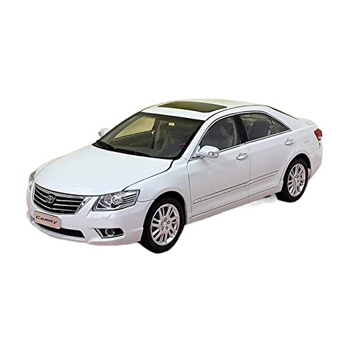 DUEVEL 1 18 Für GAC Camry 6. Generation 2008 Legierung Druckguss Automodell Erwachsene Sammlung Spielzeug Familienanzeige Druckgussmodelle Motorfahrzeuge(White) von DUEVEL