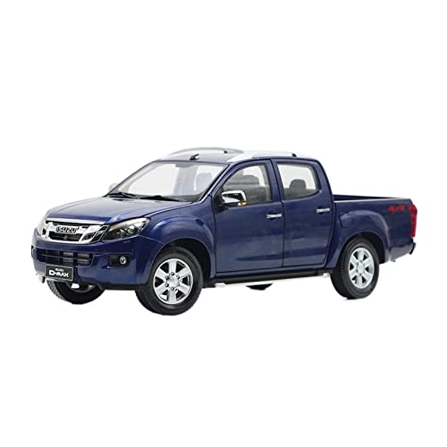 1 18 Für Isuzu D-MAX Blau Pickup Legierung Druckguss Modell Heimtextilien Sammlung Display Geschenk Druckgussmodelle Motorfahrzeuge von DUEVEL