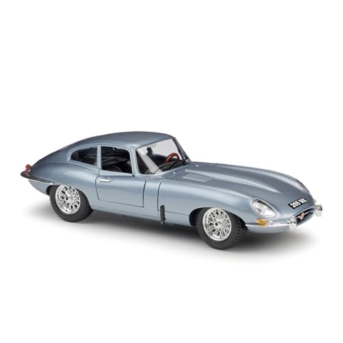 1 18 Für Jaguar E-Type Coupe Legierung Druckguss 4 Türen Statische Simulation Automodell Sammlung Geschenk Spielzeug Handwerk Druckgussmodelle Motorfahrzeuge(Blau) von DUEVEL