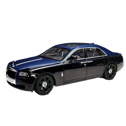 1 18 Für Limited Rolls-Royce Ghost Miniatur-Simulationsautomodell Aus Legierung Für Erwachsene Sammlerstück Ausstellungsdekoration Druckgussmodelle Motorfahrzeuge(Blue 1) von DUEVEL