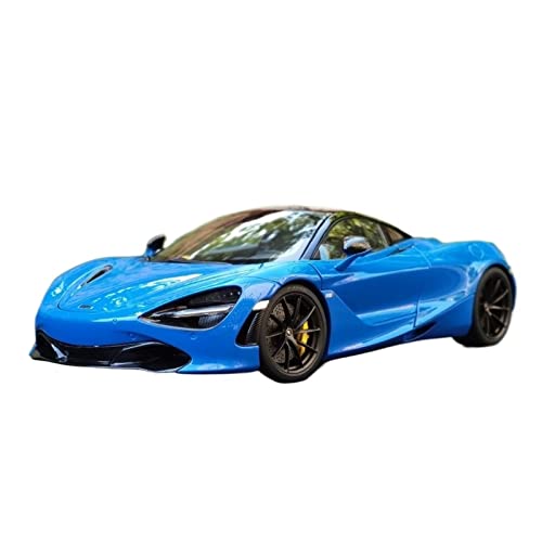 1 18 Für McLaren 720S Blau Legierung Diecast Modell Simulation Statische Auto Sammlung Display Männer Geschenk Druckgussmodelle Motorfahrzeuge von DUEVEL