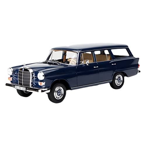 1 18 Für Mercedes-Benz 200 Legierung Druckguss Königsblau Modellauto Dekoration Sammlung Display Geschenk Druckgussmodelle Motorfahrzeuge von DUEVEL