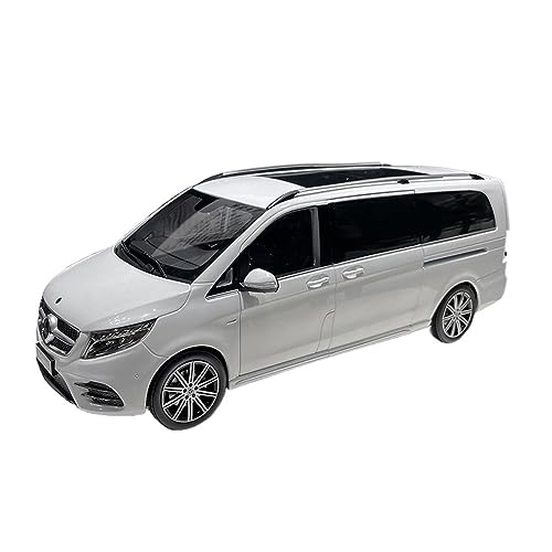 1 18 Für Mercedes-Benz V260L Viano MPV Nutzfahrzeug Legierung Simulation Automodell Sammlung Geschenk Weiß Druckgussmodelle Motorfahrzeuge von DUEVEL