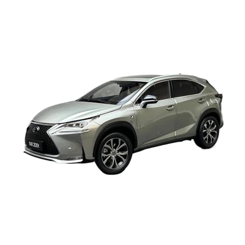 1 18 Für NX Lexus NX200T RX450H Auto Modell Skala Modell Ornamente Urlaub Geschenke Druckgussmodelle Motorfahrzeuge(NX200T Silver) von DUEVEL