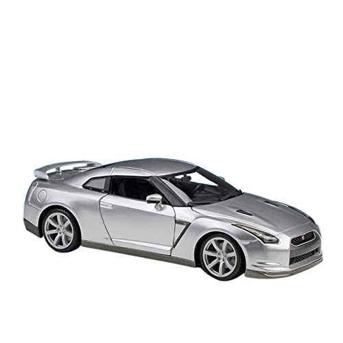 1 18 Für Nissan GT-R R35 2009 Legierung Automodell Sammlung Souvenir Ornamente Display Fahrzeug Spielzeug Geschenk Druckgussmodelle Motorfahrzeuge(A) von DUEVEL