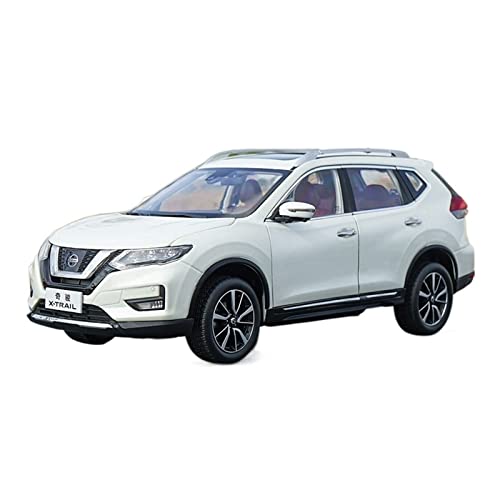 1 18 Für Nissan X-Trail Weiß Legierung Diecast Modell Simulation Statische Auto Sammlung Ornament Männer Geschenk Druckgussmodelle Motorfahrzeuge(B) von DUEVEL