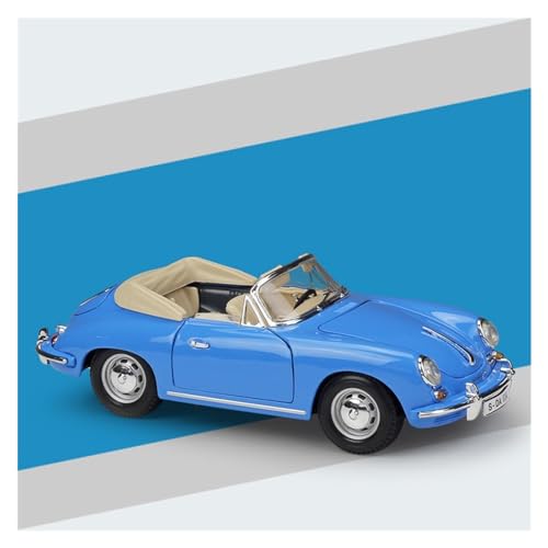 1 18 Für Porsche 356B CABRIOLET Simulation Legierung Mit Lenkgestänge Automodell Statisches Erwachsenensammlung Geschenk Spielzeugauto Druckgussmodelle Motorfahrzeuge von DUEVEL