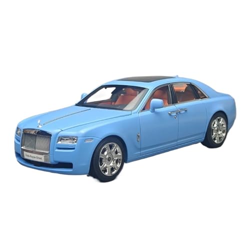 1 18 Für Rolls-Royce Ghost Legierungsautosimulationsmodell Diecast-Fahrzeugmodelle Automodell-Enthusiasten Sammlerstücke Druckgussmodelle Motorfahrzeuge(Blau) von DUEVEL