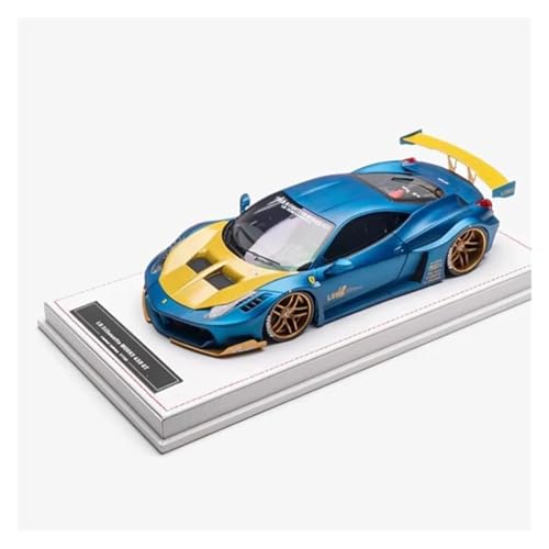 1 18 Für Silhouette Works 458GT LB Simulation Auto Modell Spielzeug Erwachsene Sammlerstücke Ornamente Druckgussmodelle Motorfahrzeuge von DUEVEL