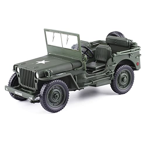 1 18 Für Tactical Military Model Old World War II Willis Militärfahrzeuge Legierung Automodell Spielzeug Geschenke Druckgussmodelle Motorfahrzeuge von DUEVEL